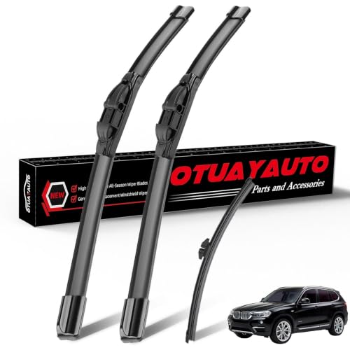 Windshield Wiper Blades Replacement for BMW X3 2011 (26"+20"+13")