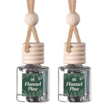 CANDECraftCo 2 Pack Hanging Car Air Freshener Diffuser for Essential Oils