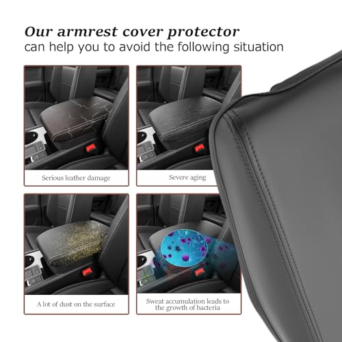 for 2024 2025 2026 Volkswagen Atlas Center Console Cover 2024 2025 2026 VW Atlas Armrest Cover Atlas SE (2024+ VW Atlas B)