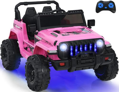 Ride on Car Truck with 2.4G Remote Control (Pink)