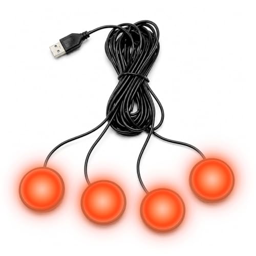 Car Interior LED Lights (Orange)