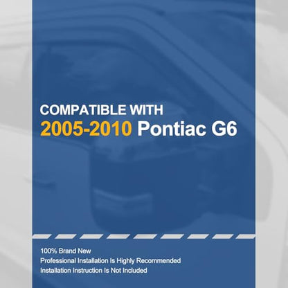 4PCS Tape On Window Visors for 2005 (05-10 Pontiac G6)