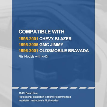 Tape On Window Visors for 1995 (95-05 Jimmy/Bravada/Blazer)