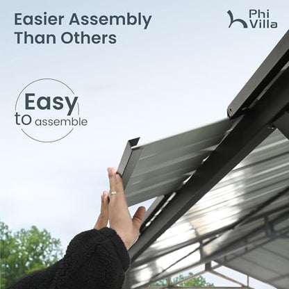 10x20ft Carport Metal Heavy Duty Carports Car Shelter