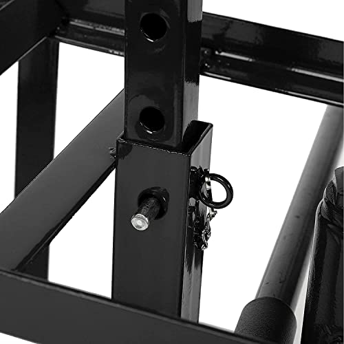 2 Pack Hydraulic Car Ramps 10000lbs 5T 11000lbs Low Profile Car Lift Service Ramps Truck Trailer Garage (Black)