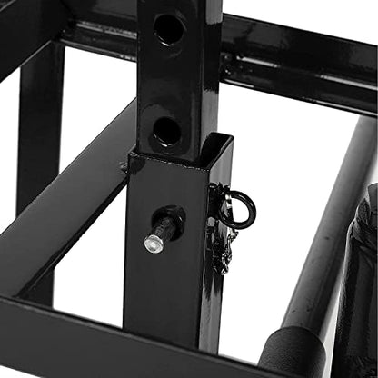 2 Pack Hydraulic Car Ramps 10000lbs 5T 11000lbs Low Profile Car Lift Service Ramps Truck Trailer Garage (Black)