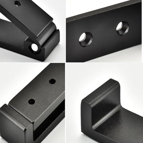 Folding Wall Hook 2PCS Folding Coat Hooks for Hanging Heavy Duty Coat & Bag & Backpack & Hat & Headphone Foldable Coat Hooks Wall Mounted Saves Space (Black-2 Pack)