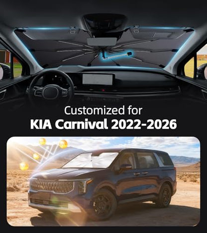Windshield Sun Shade for Kia Carnival 2022 (Fit for Kia Carnival 2022-2026)