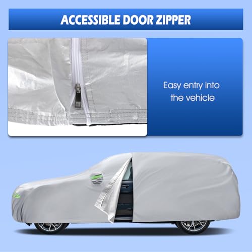 Car Cover Multi (Silver / Custom Fit for BMW X5)