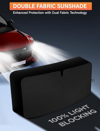 Windshield Sunshade Compatible for Hyundai Kona 2018