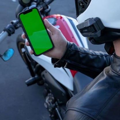PACKTALK Edge Motorcycle Bluetooth Communication System Headset Intercom (Edge / Dual Pack)