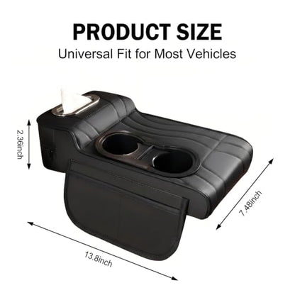 Multifunctional Car Armrest Cover (1 PC / Black)