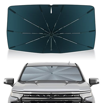 Windshield Sun Shade Umbrella for 2019 (Chevy Silverado/GMC Sierra 2019-Present)