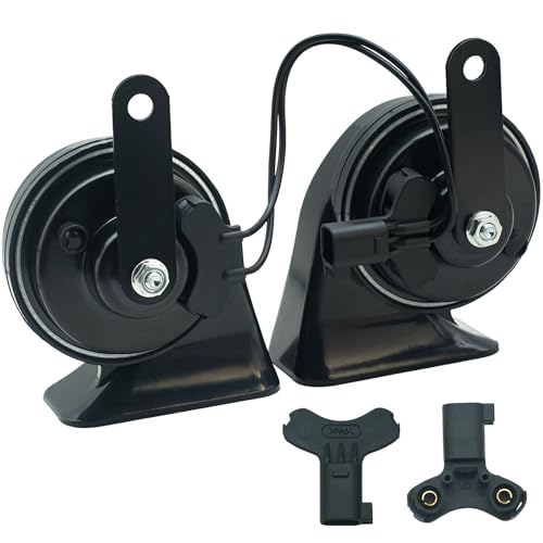126dB Dual Tone Car Horn Kit with 2 Connector Types (Ford(2 Connectors))