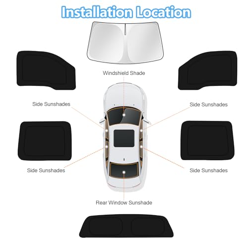 Car Window Shades for Ford F150 2009 (FOR | F150 2009-2014 (6pcs))