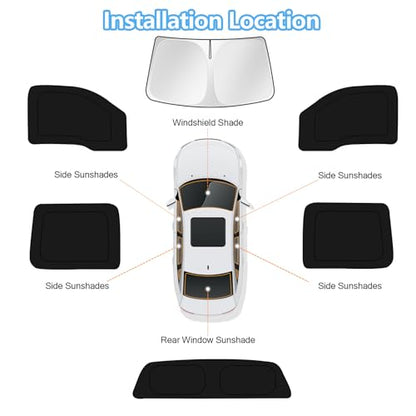 Car Window Shades for Ford F150 2009 (FOR | F150 2009-2014 (6pcs))
