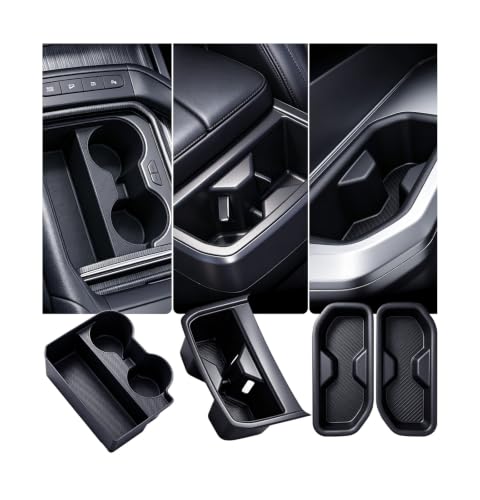 1st & 2nd & 3rd Row Cup Holder Inserts for KIA Telluride 2027+ (Fit for 2027+ Telluride, High Trim)