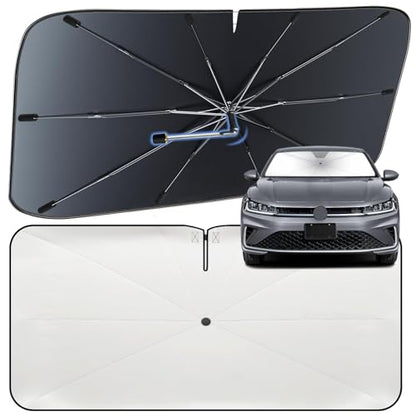 Windshield Sun Shade Umbrella for Volkswagen Jetta 2019 (For Volkswagen Jetta 2019-2026)
