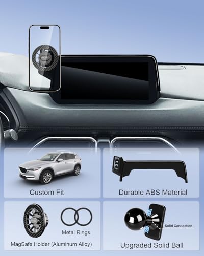 Magnetic Phone Mount for Mazda CX (Magnetic / 2017-2020 Mazda CX-5 | 7-Inch)