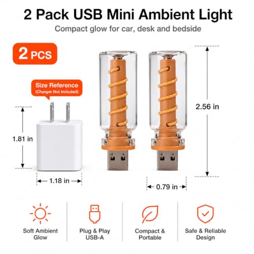 LED USB Night Light (Warm White)