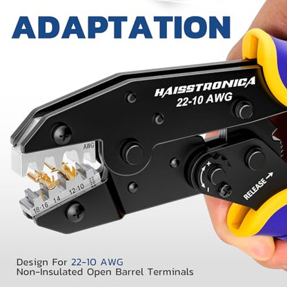 Crimping Die for Open Barrel Terminals