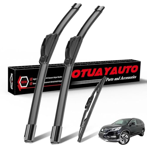 Windshield Wiper Blades Replacement for Honda CRV CR (26"+16"+12"(Set of 3))