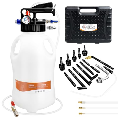 Transmission Fluid Pump Pneumatic Extractor and Dispenser Tool Kit (Black)