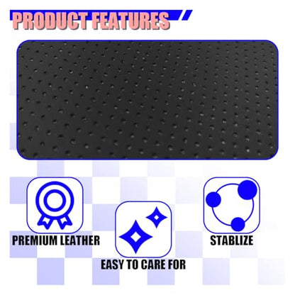 Leather Car Center Console Cover (Black)