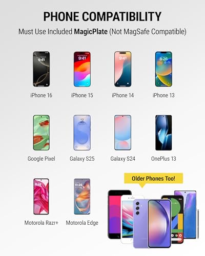 MAGDMB MagicMount Magnetic Phone Mount for Car (Dash / 1 Pack)
