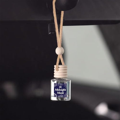 CANDECraftCo 2 Pack Hanging Car Air Freshener Diffuser for Essential Oils