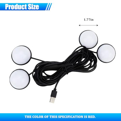 Car Interior LED Lights (Red)