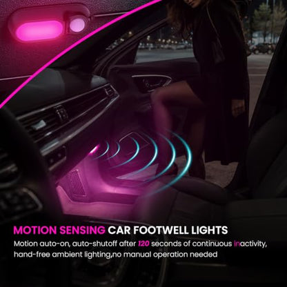 Motion Sensor Car Footwell Lights