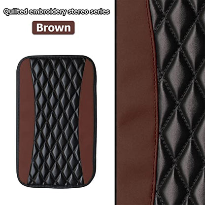 Car Center Console Pad (Brown)