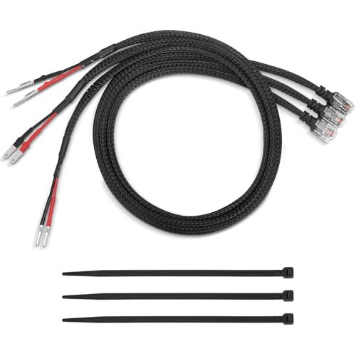 14" Upgraded Mirror Plug Wire Tap for Escort (RJ11 - 14" Long)