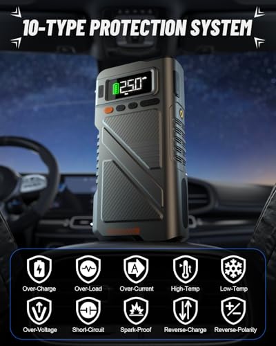 9000A Jump Starter with Air Compressor (9000A)
