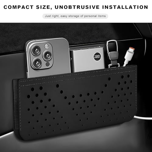 Car Seat Side Pocket Organizer (Black)