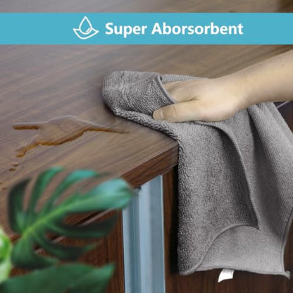 150PK Microfiber Cleaning Cloth (Grey)