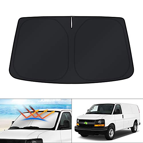 Windshield Sun Shade for 1996 (For | Chevrolet Express 1996-present)
