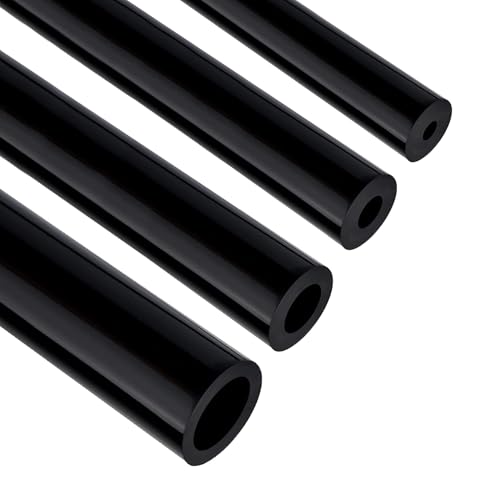 5/32 1/4 5/16 1/2 Silicone Vacuum Hose Line Kit 5FT, Black (5FT / Black)