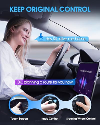 Wireless Carplay Adapter for Apple (Black)