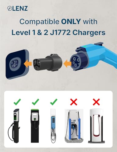 J1772 to NACS Adapter for Tesla and NACS EVs (J1772 to Tesla & NACS)