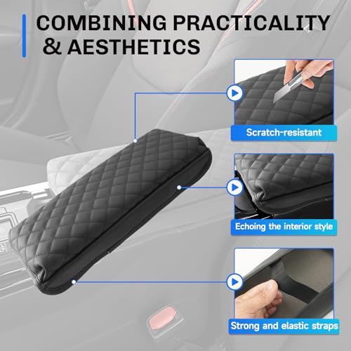 for 2025 2026 2027 Toyota Prius Armrest Cover Pad