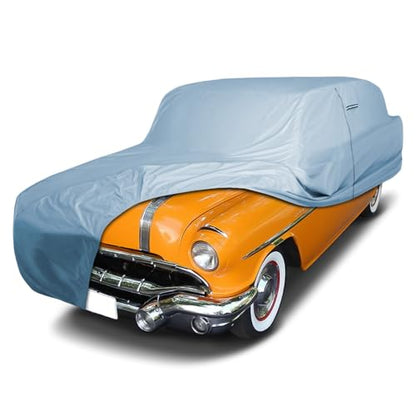 Car Cover Waterproof All Weather for 1949 (Sky Gray / 69. Sedan Delivery 1949-1958)