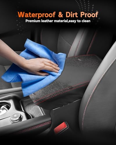 for 2025 2026 Ford Explorer Center Console Cover Armrest Box Cover for Explorer 2020 2021 2022 2023 2024 2025 Accessories Console Arm Rest Protector (Explorer 2020-2026)