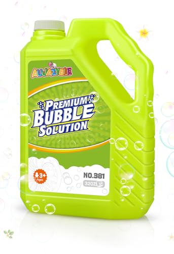 Bubble Solution Refills 32OZ (Green-32 Ounce)