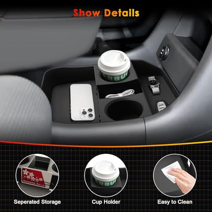 for 2026 Hyundai Palisade Under Console Organizer for 2026 Palisade Hybrid 7