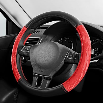 Steering Wheel Cover (Red)