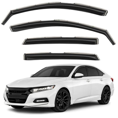 Window Deflectors Smoke Tinted In (For Accord 18-22)