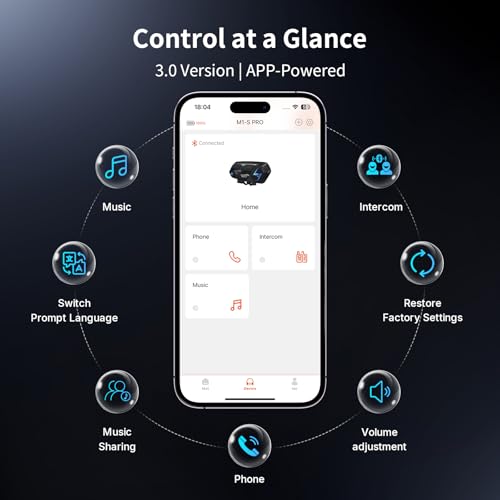 Motorcycle Bluetooth Intercom (M1-S PRO Single Pack)