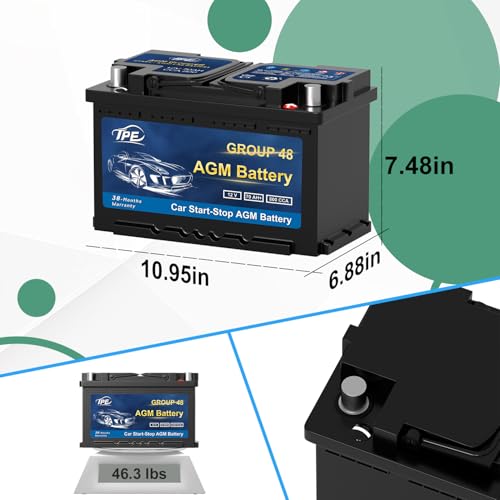 AGM Battery BCI Group 48 (AGM G48)